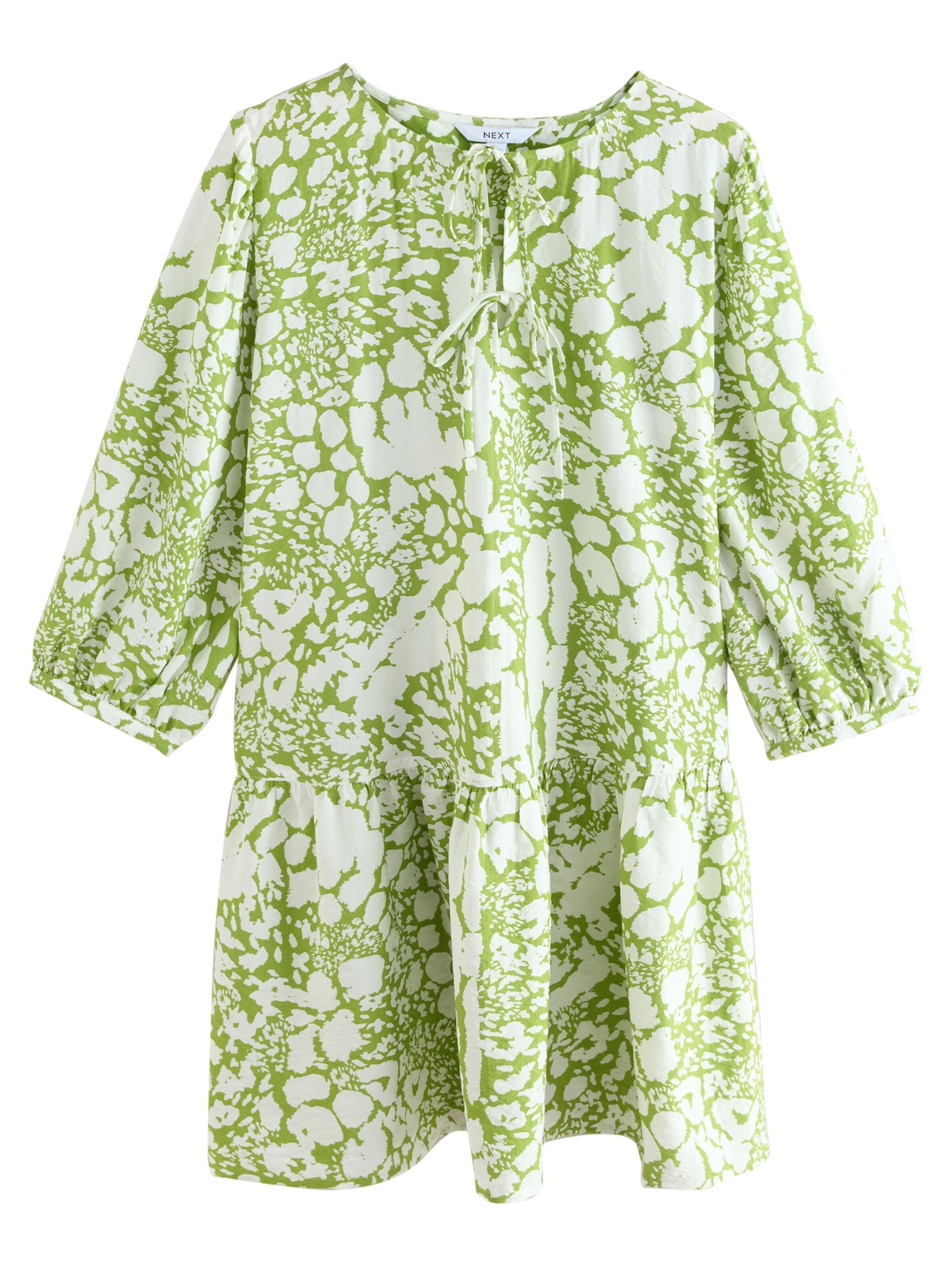 Next Šaty – zelená: přední strana