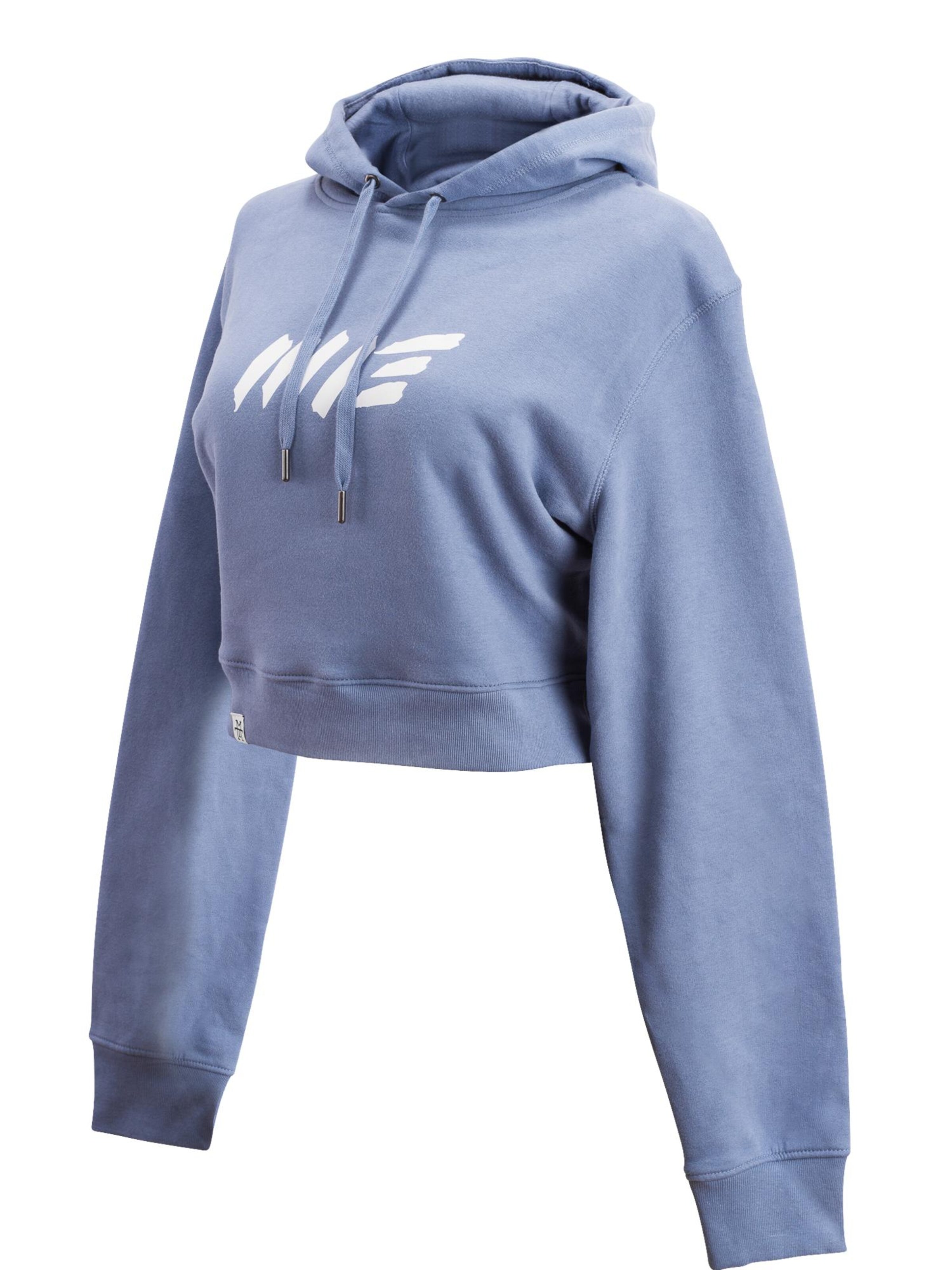 Manufaktur13 Sweatshirt 'Crop Hoodie'‌‌‌‌‌‌‌‌ in Lila