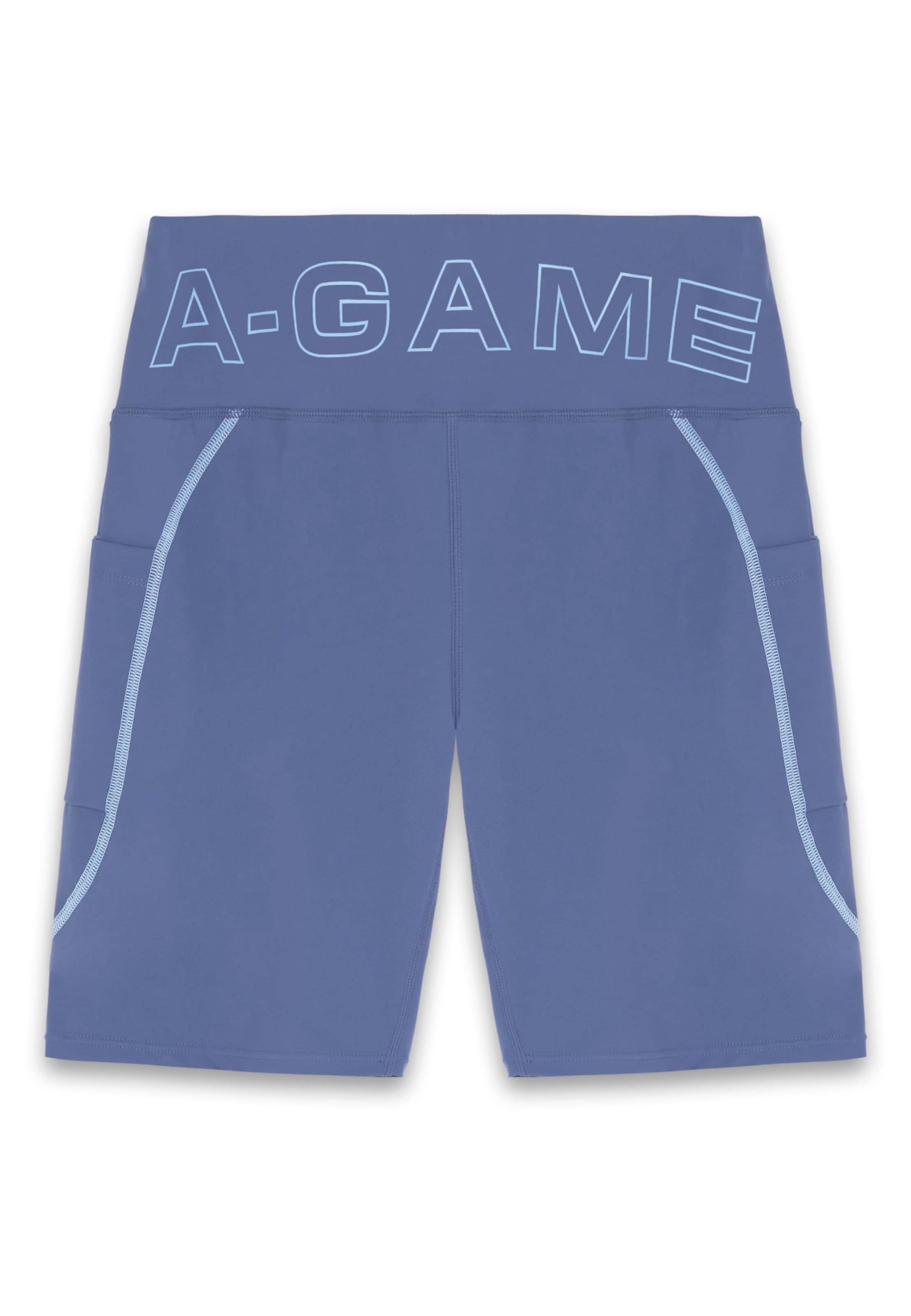 A-Game Skinny Fit Спортен панталон в синьо: отзад