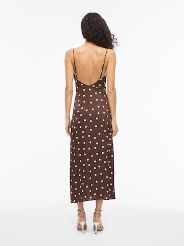VILA Jurk 'VIRAVENNA' in Bruin