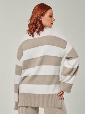 Abito da casa 'LOUNGEWEAR SET  - Pullover Felia & Pants Bailey' di YOU LOOK PERFECT in grigio
