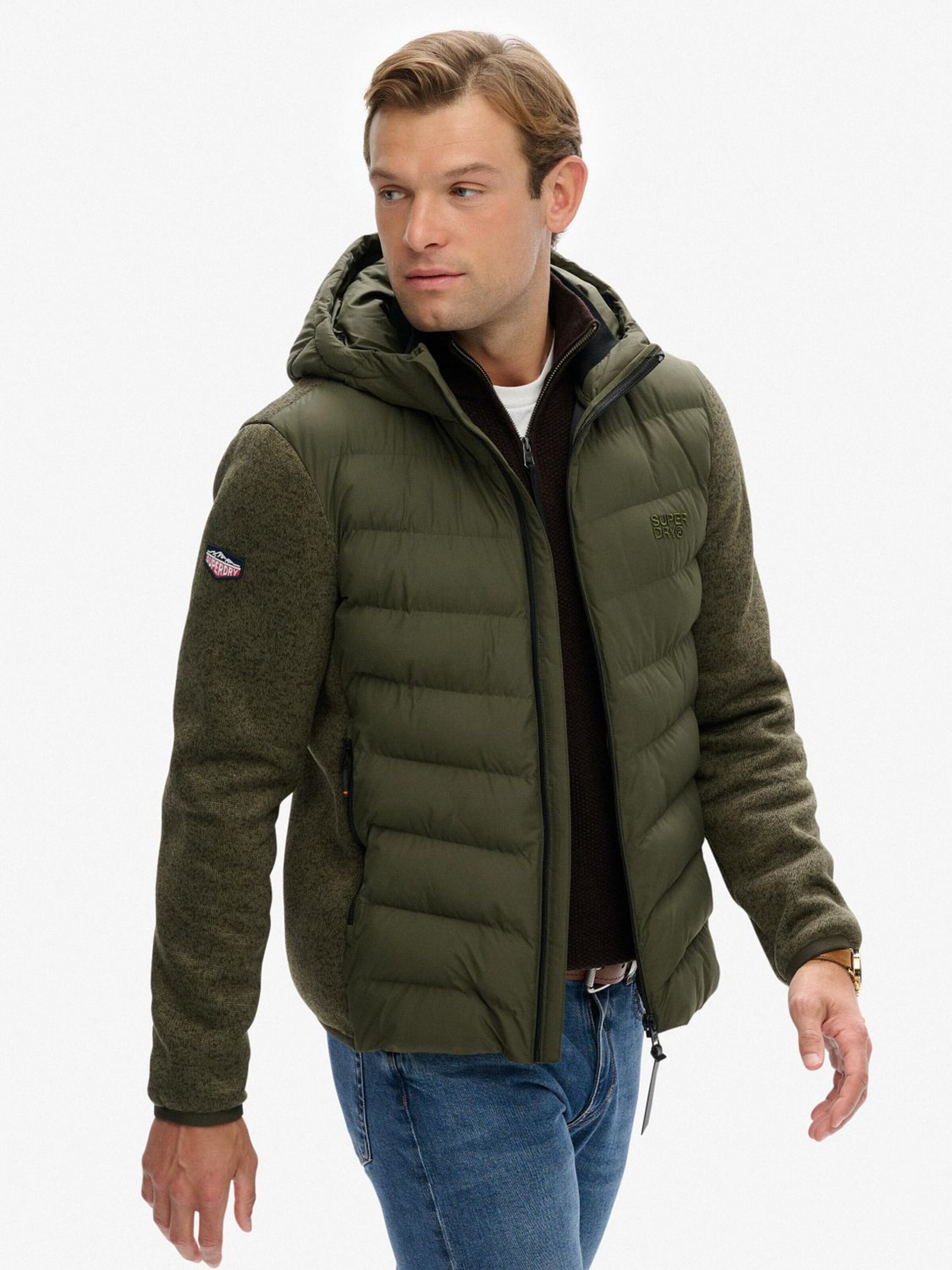 Manteau d’hiver Superdry en vert