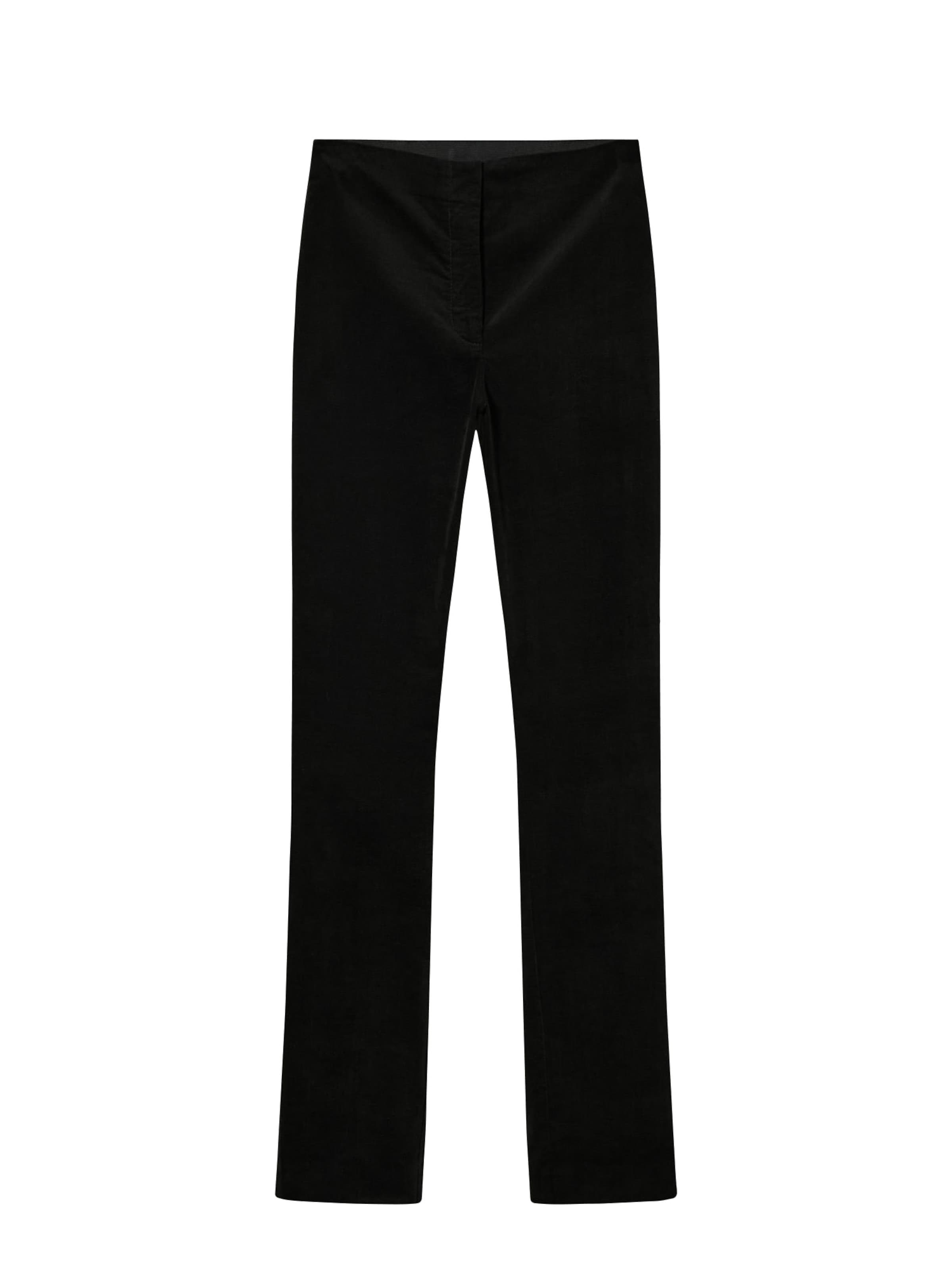 MANGO Slimfit Broek 'Newcut' in Zwart: voorkant