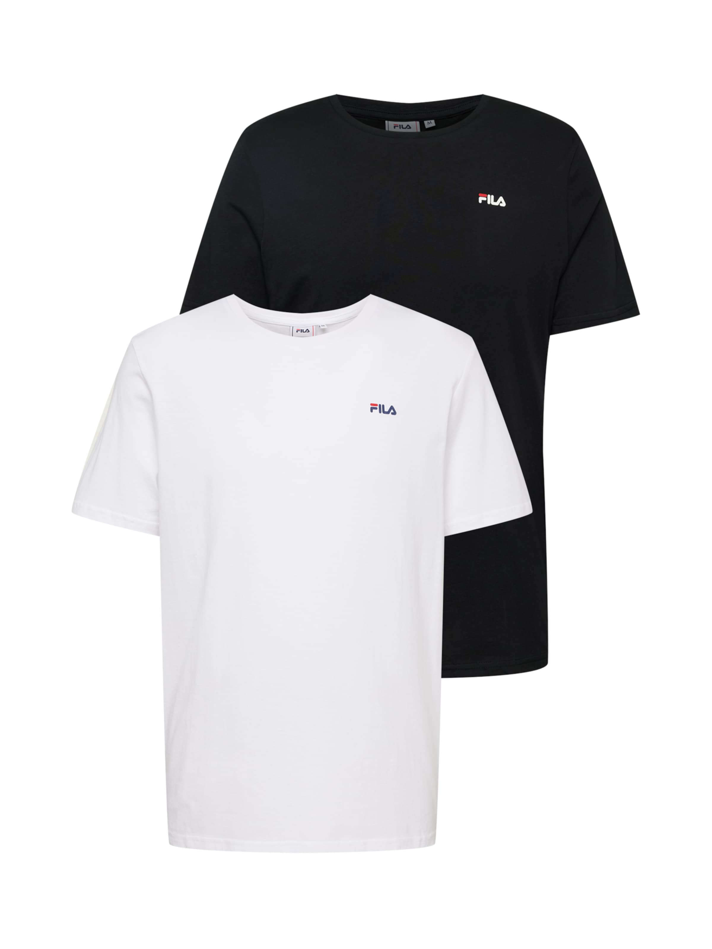 Männer Sportarten FILA Sportshirt 'Brod' in Schwarz, Weiß - HR51570 Männer Sportarten FILA Sportshirt 'Brod' in Schwarz, Weiß - HR51570