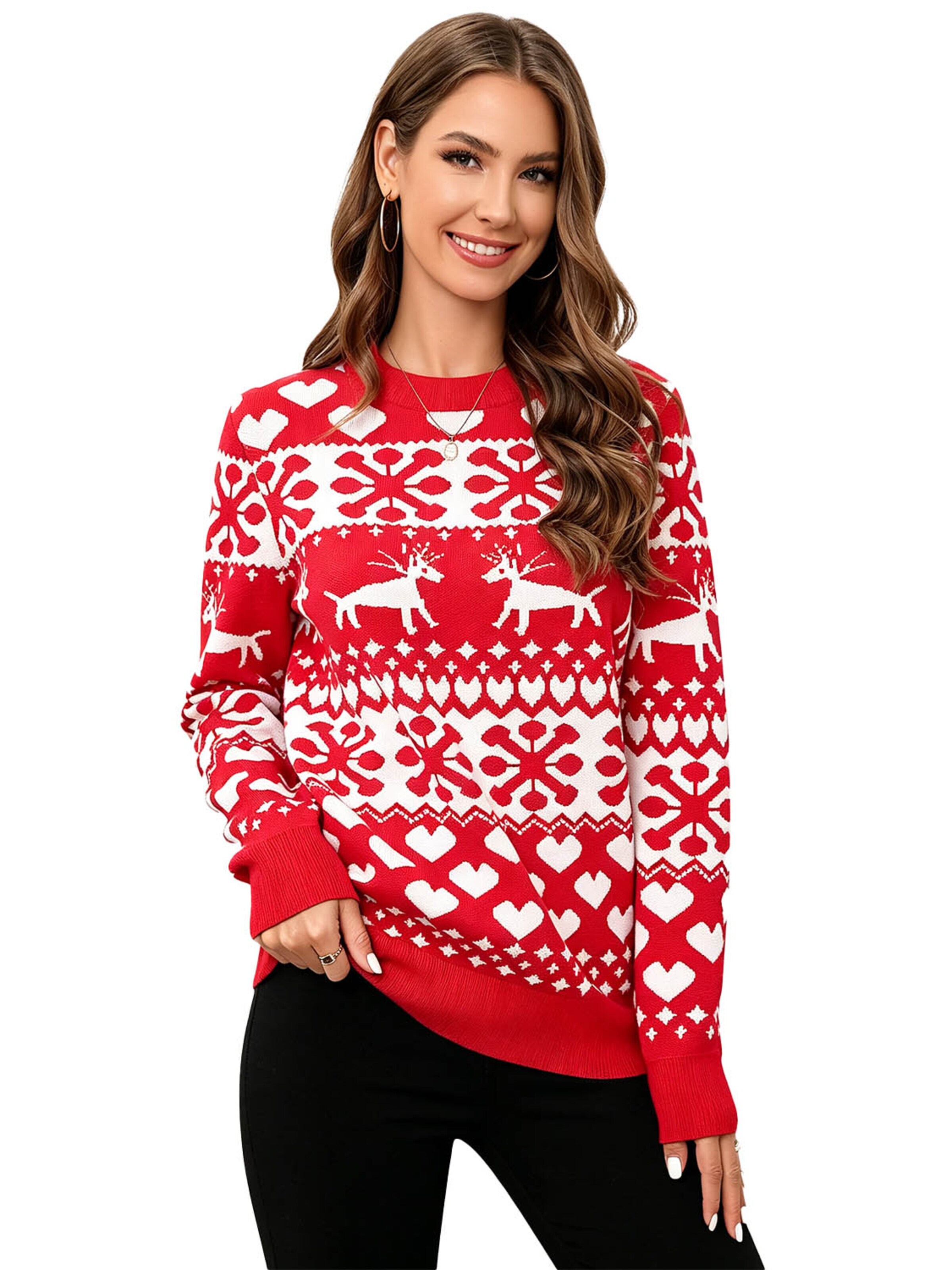 KoJooin Sweater in XL in Red, Item view