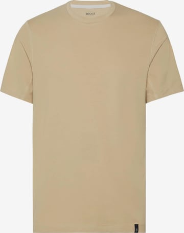 T-Shirt fonctionnel Boggi Milano en beige : devant