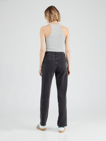 Lindex Regular Jeans 'Hanna' in Black