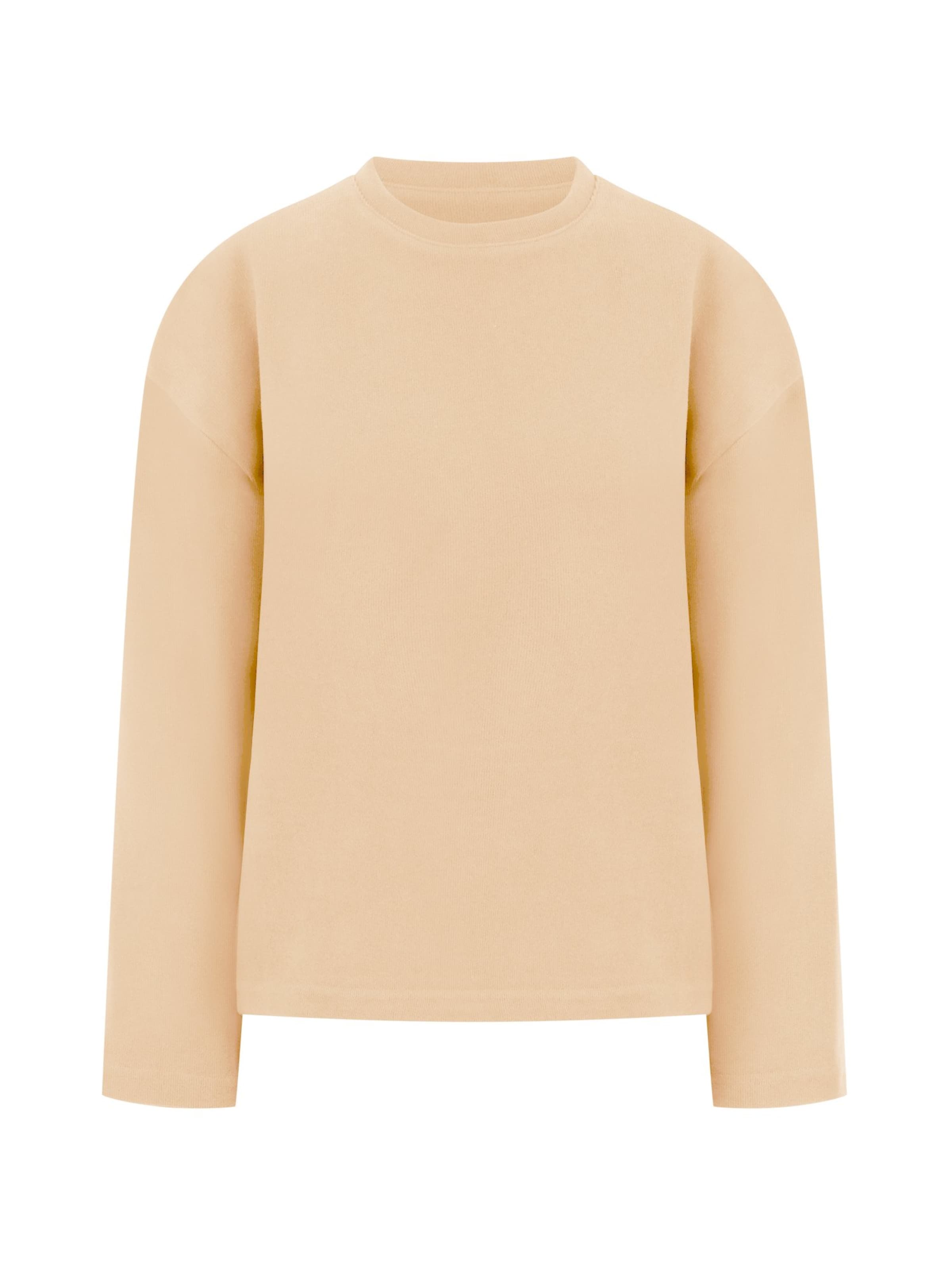 Smilodox Shirt in Beige: voorkant