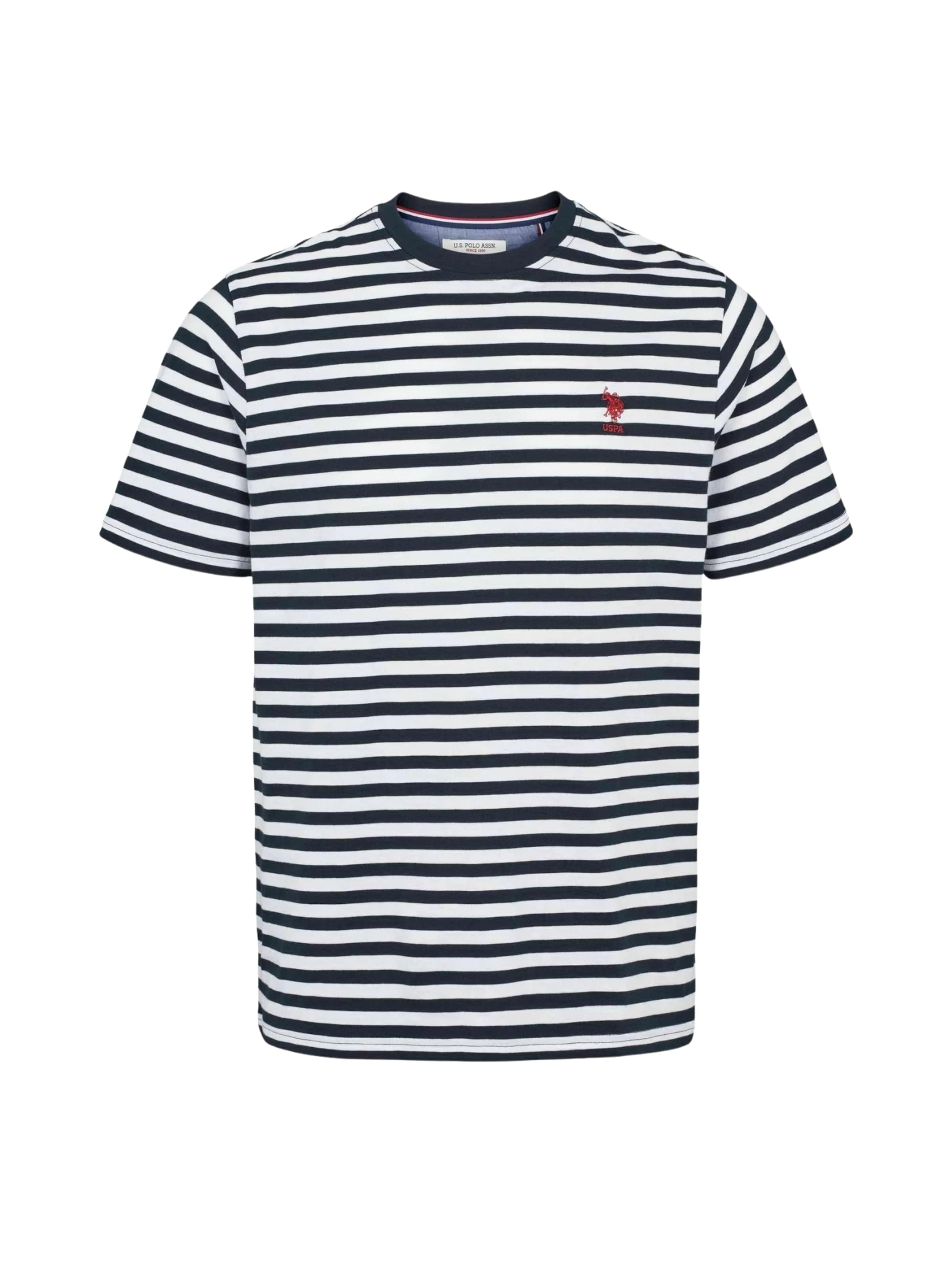 U.S. POLO ASSN. Regular Fit Skjorte ' Calle T-shirt ' i hvid: forside