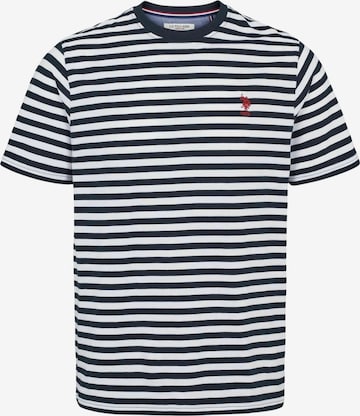 U.S. POLO ASSN. Skjorte ' Calle T-shirt ' i hvid: forside