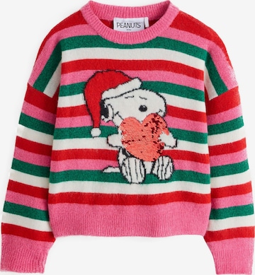 Pullover 'Snoopy Christmas' di Next in rosa: frontale