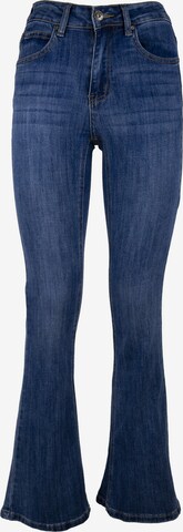 Influencer Flared Jeans in Blau: predná strana