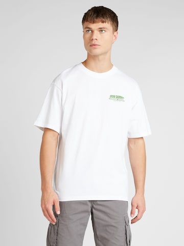 EDWIN Shirt 'Gardening Services' in White