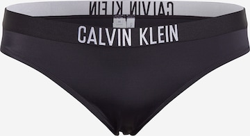 Calvin Klein Swimwear Plus - Braga de bikini en negro: frente