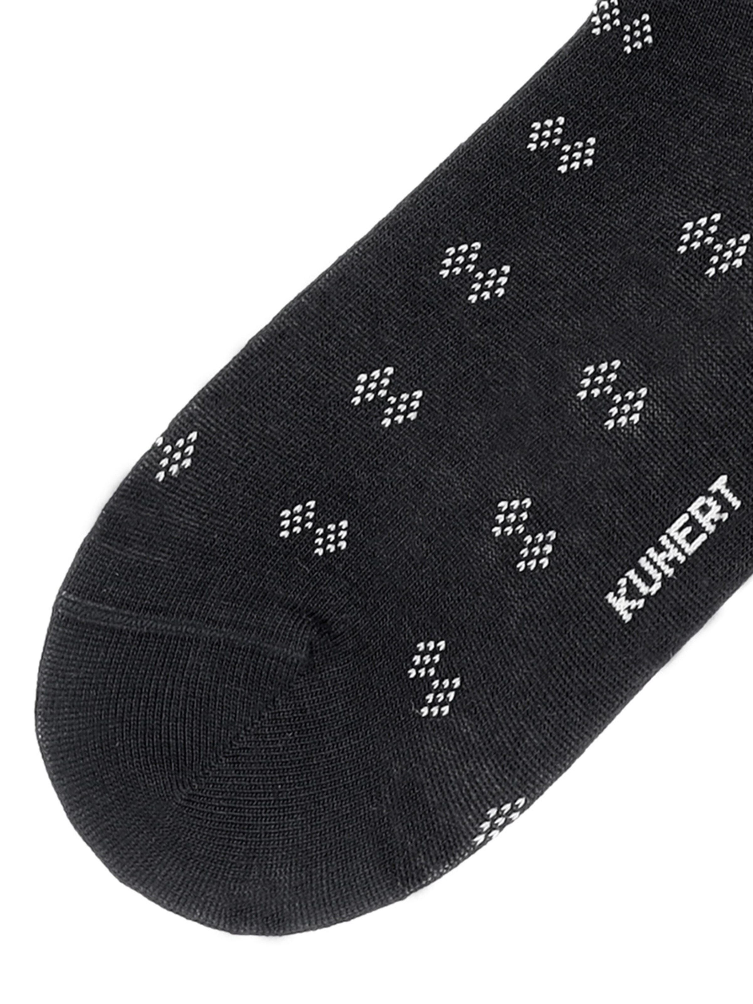 Calzino 'Business Dots' di KUNERT in nero