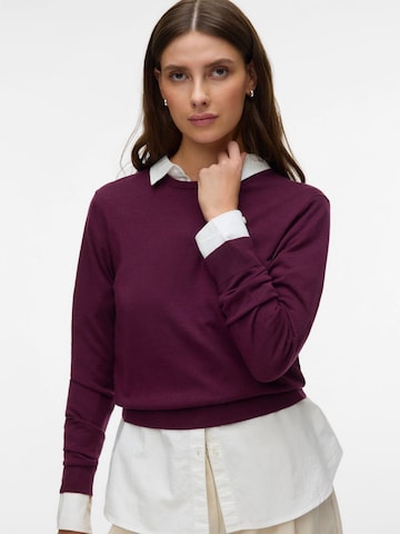 VERO MODA Pullover 'AWCara' in Lila: Vorderseite
