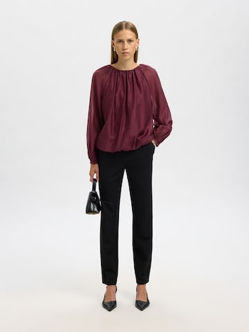 Camicia da donna 'SLFIRIS' di SELECTED in lilla