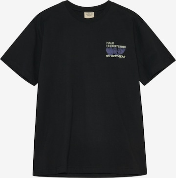 HALO T-Shirt in Schwarz: Vorderseite