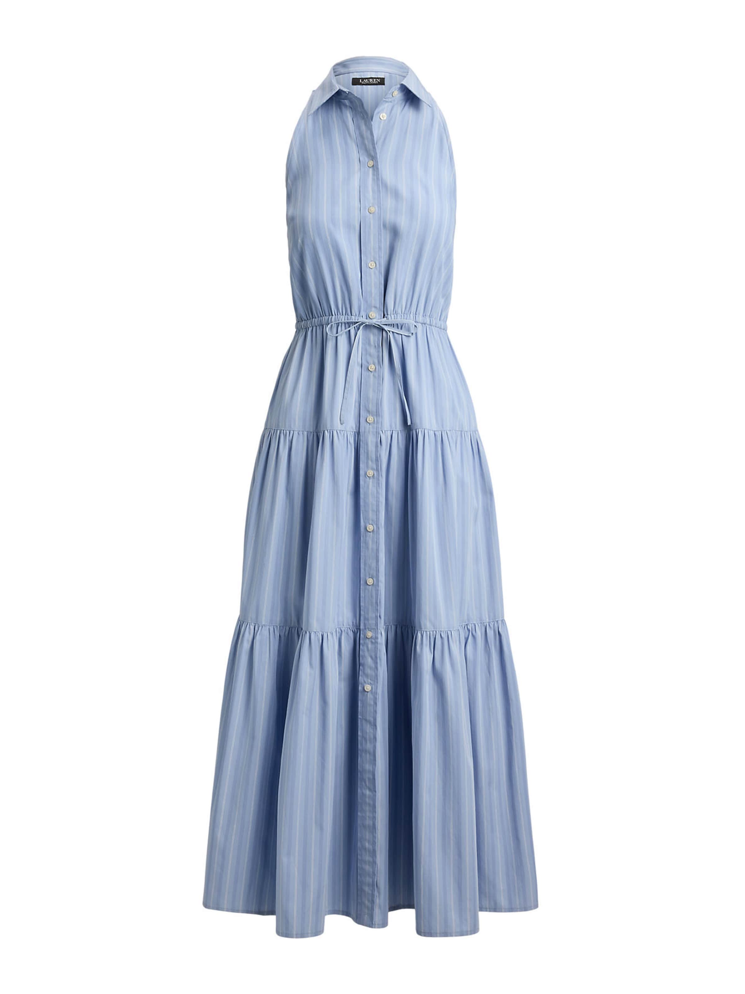 Lauren Ralph Lauren Blousejurk in Blauw: voorkant