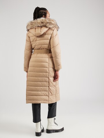 River Island Winter Coat in Brown