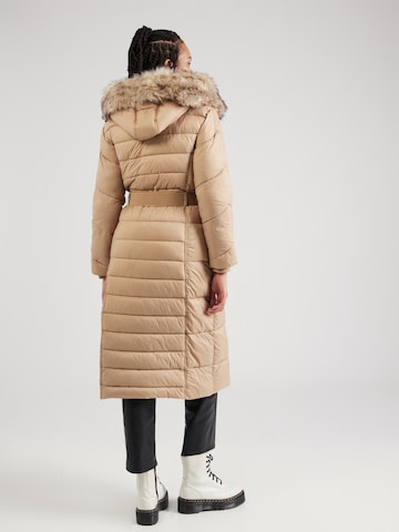 River Island - Sobretudo de inverno em castanho