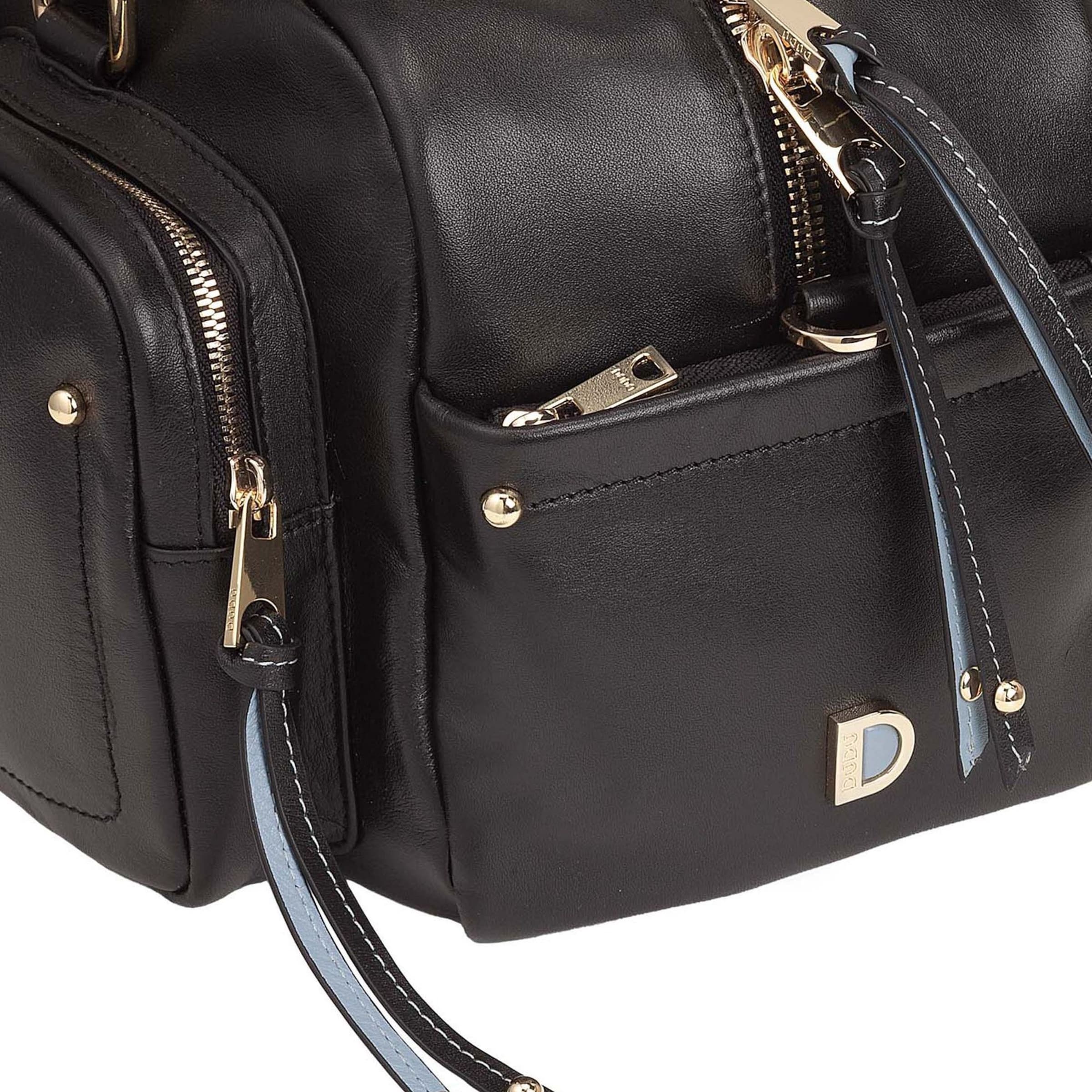 DuDu Schultertasche in Schwarz