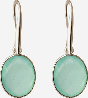 Boucles d'oreilles Gemshine en bleu : devant