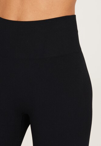 Athlecia Slimfit Sporthose 'Aideny' in Schwarz