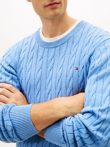 TOMMY HILFIGER Pullover in Blau