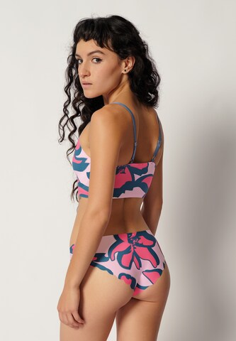 Skiny Bustier Bikinitop in Pink