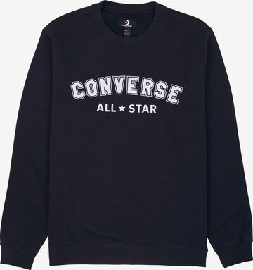 CONVERSE Sweatshirt in Black: front