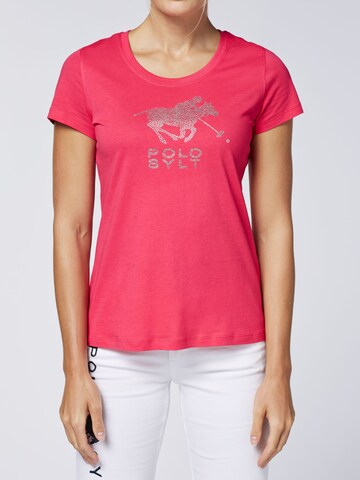 Polo Sylt Shirt in Pink