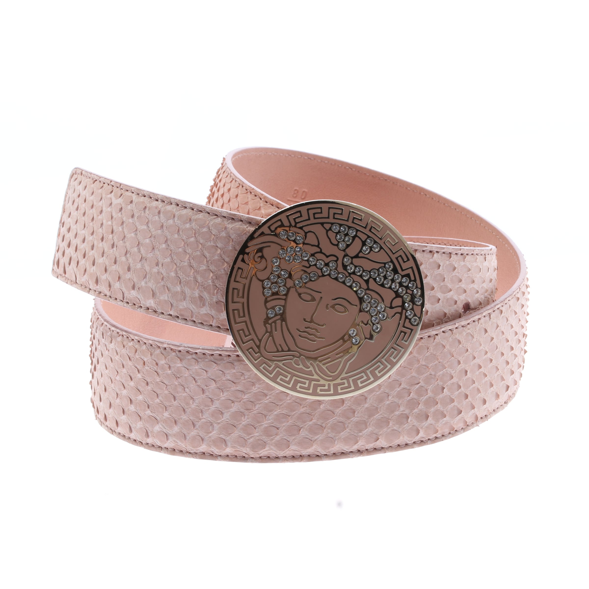 VERSACE Gürtel M in Pink: Vorderseite