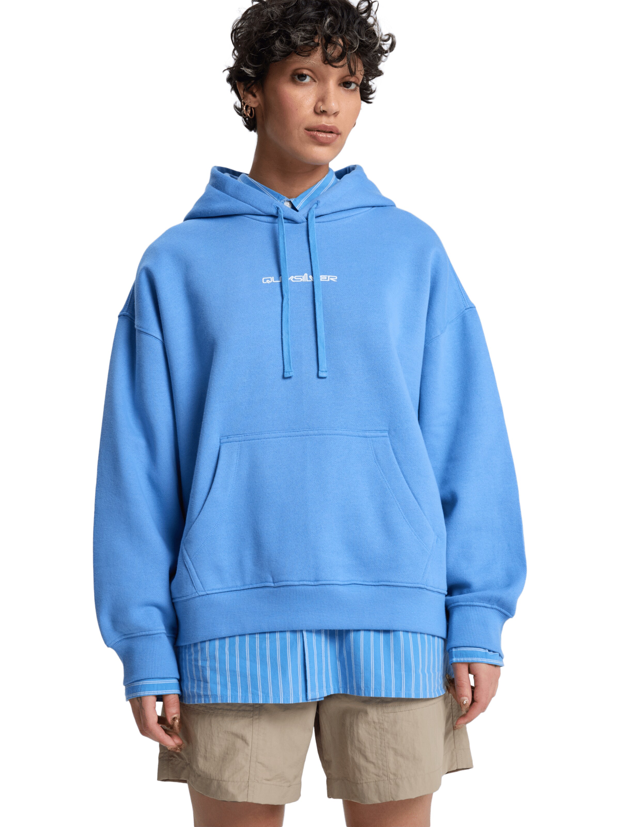 QUIKSILVER Sweatshirt in Blue: front