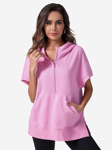 Imily Bela Sweatshirt in Roze: voorkant