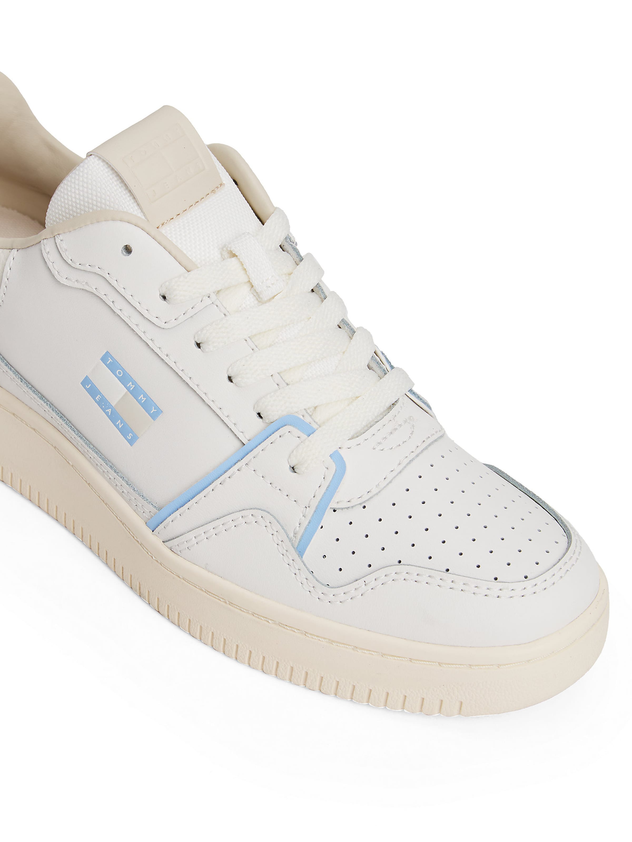 Baskets basses 'Heritage' Tommy Jeans en beige
