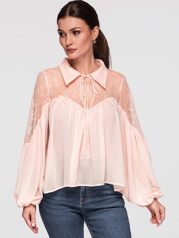 Camicia da donna di Ombre in rosa: frontale