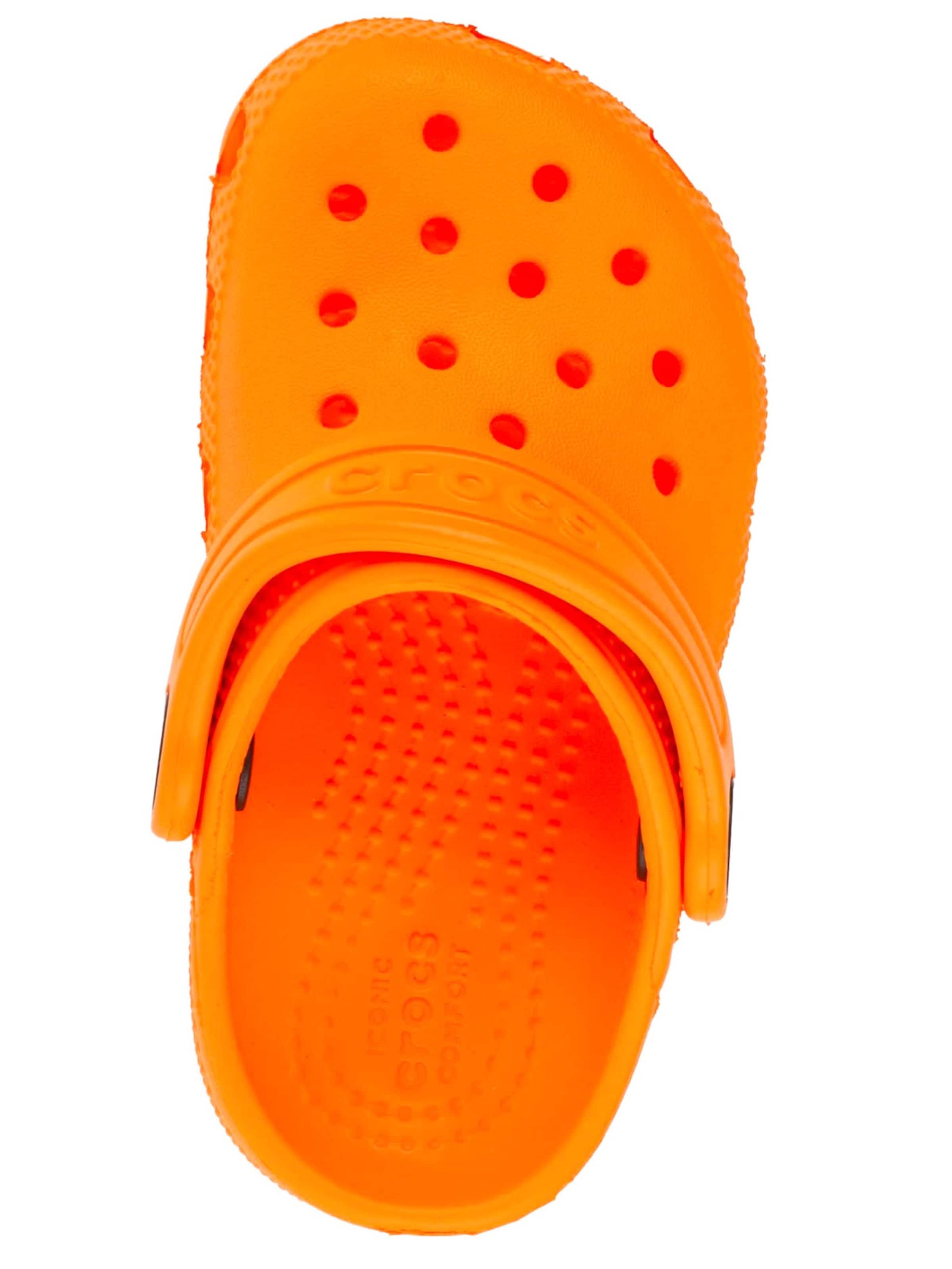 Crocs Sandalen 'Crocs Classic Clog Kids T' in Oranje