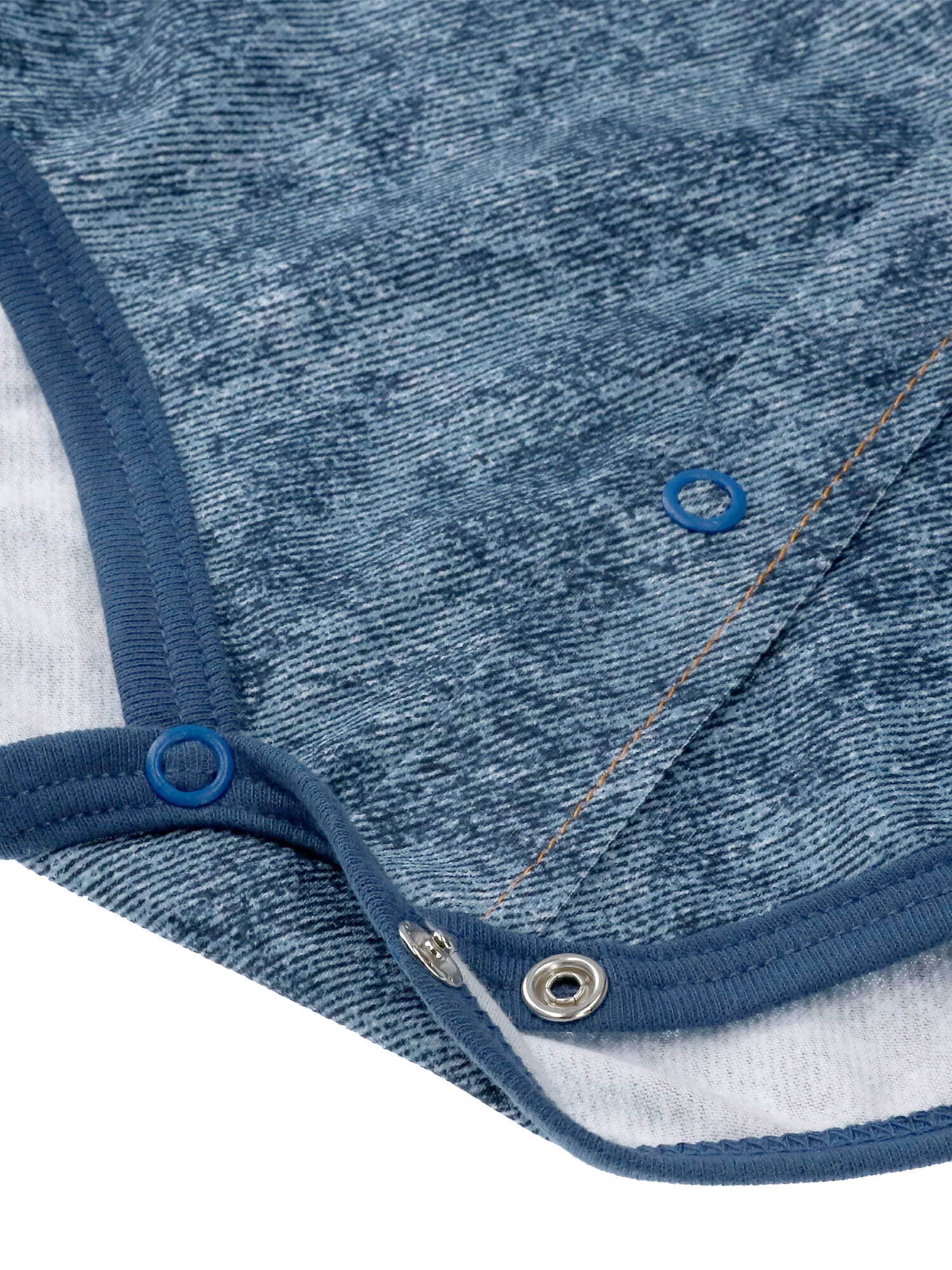 Barboteuse / body Makoma en bleu