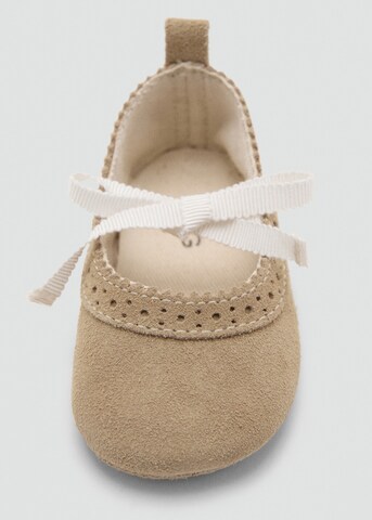 MANGO KIDS Ballet Flats 'Clau' in Beige