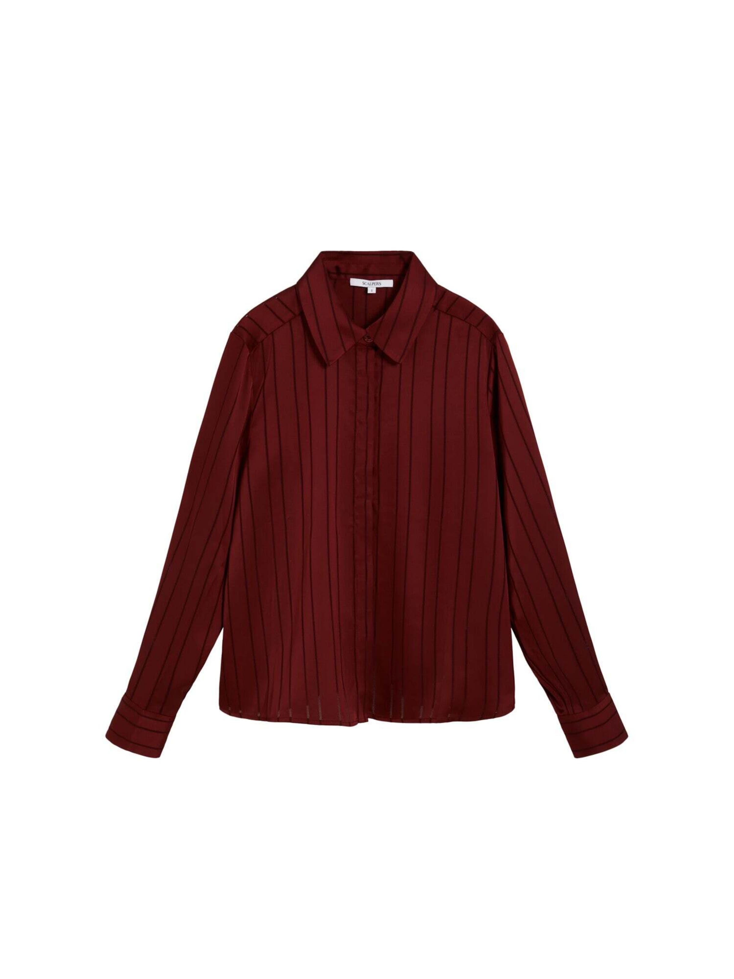 Scalpers Blouse ' ' in Rood: voorkant