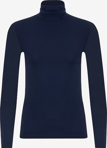 Evoni Sweater 'aus weichem Modal' in Blue: front
