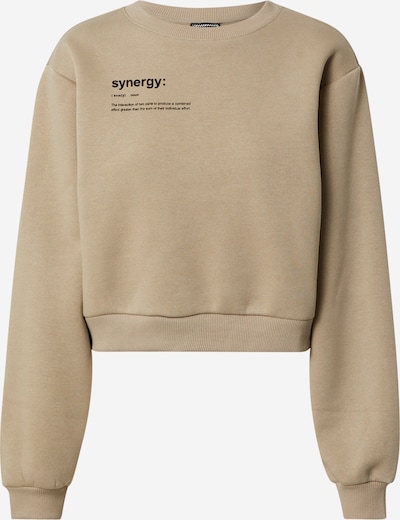 ABOUT YOU x Swalina&Linus Sweatshirt 'Emma' in dunkelbeige, Produktansicht