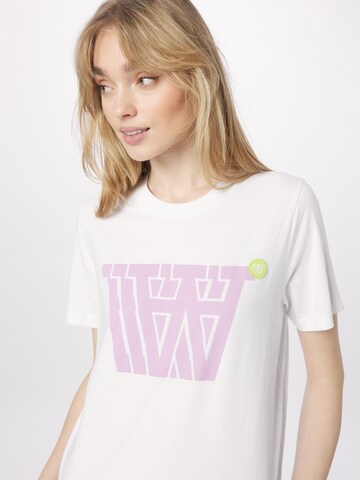 WOOD WOOD - Camiseta 'Mia' en blanco