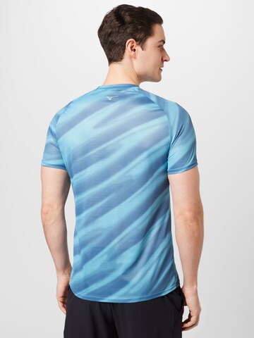 MIZUNO - Camisa funcionais em azul