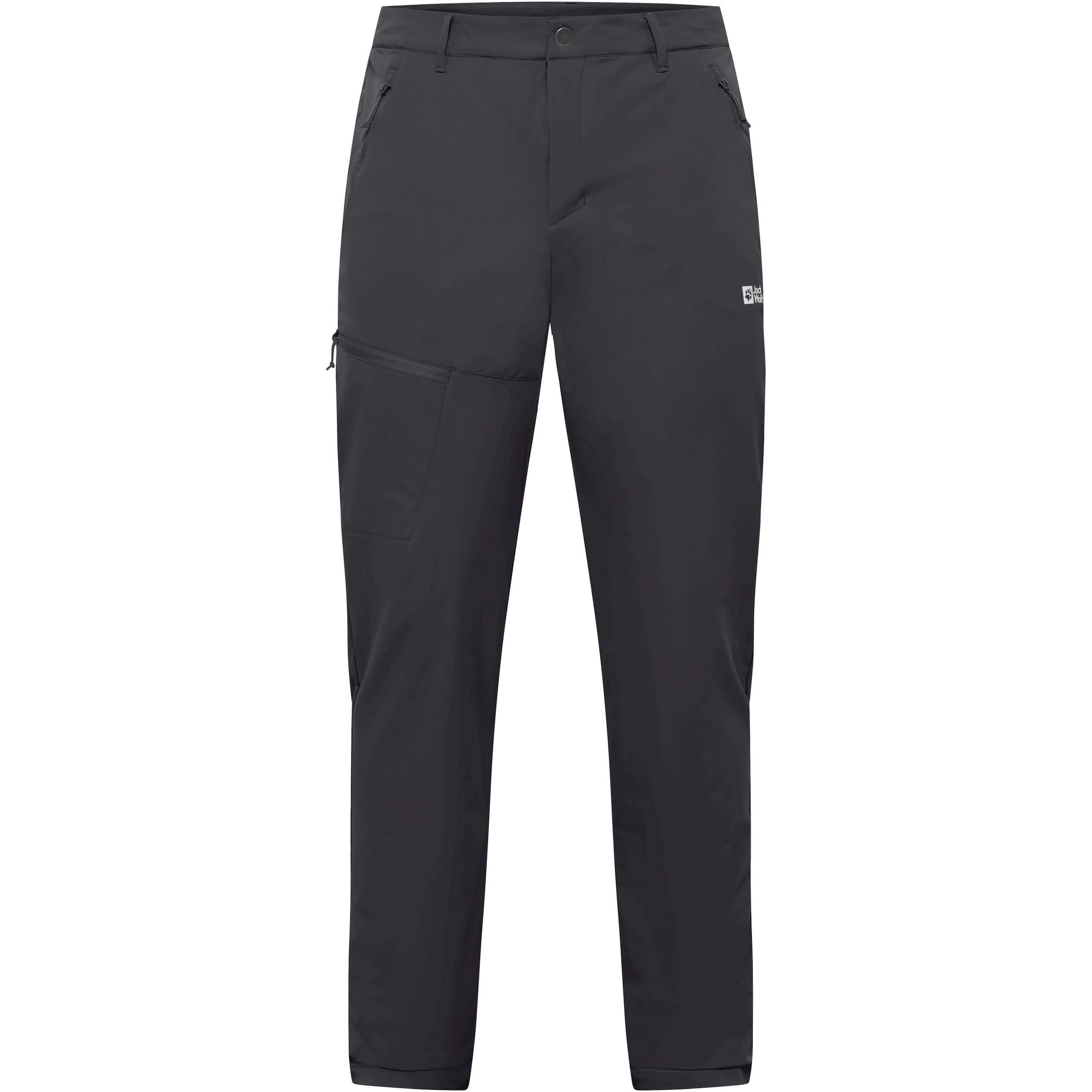 JACK WOLFSKIN Regular Outdoor trousers 'Pico Trail' in Blue: front