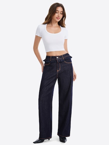 Imily Bela Loosefit Jeans i blå