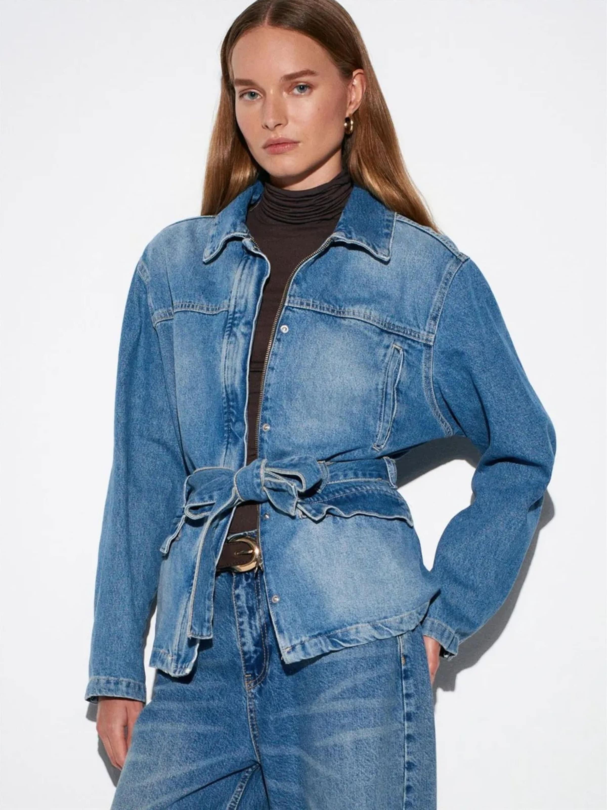 Dilvin Tussenjas in Blauw