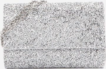 mascara Clutch i sølv: forside