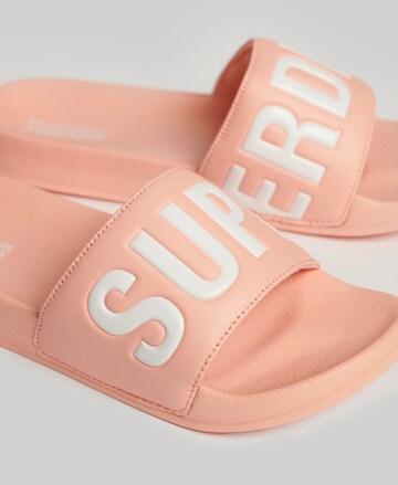 Superdry Badeschuh in Orange